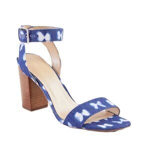 Ann Taylor Blue and White Heels